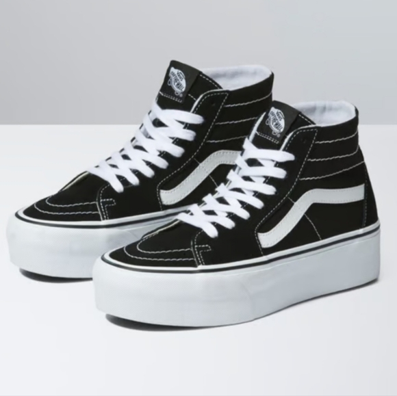 Van Sk8-Hi Stacked, Platform suade Women's, 10, Men's 8.5 New with box. Color: B - Picture 6 of 14